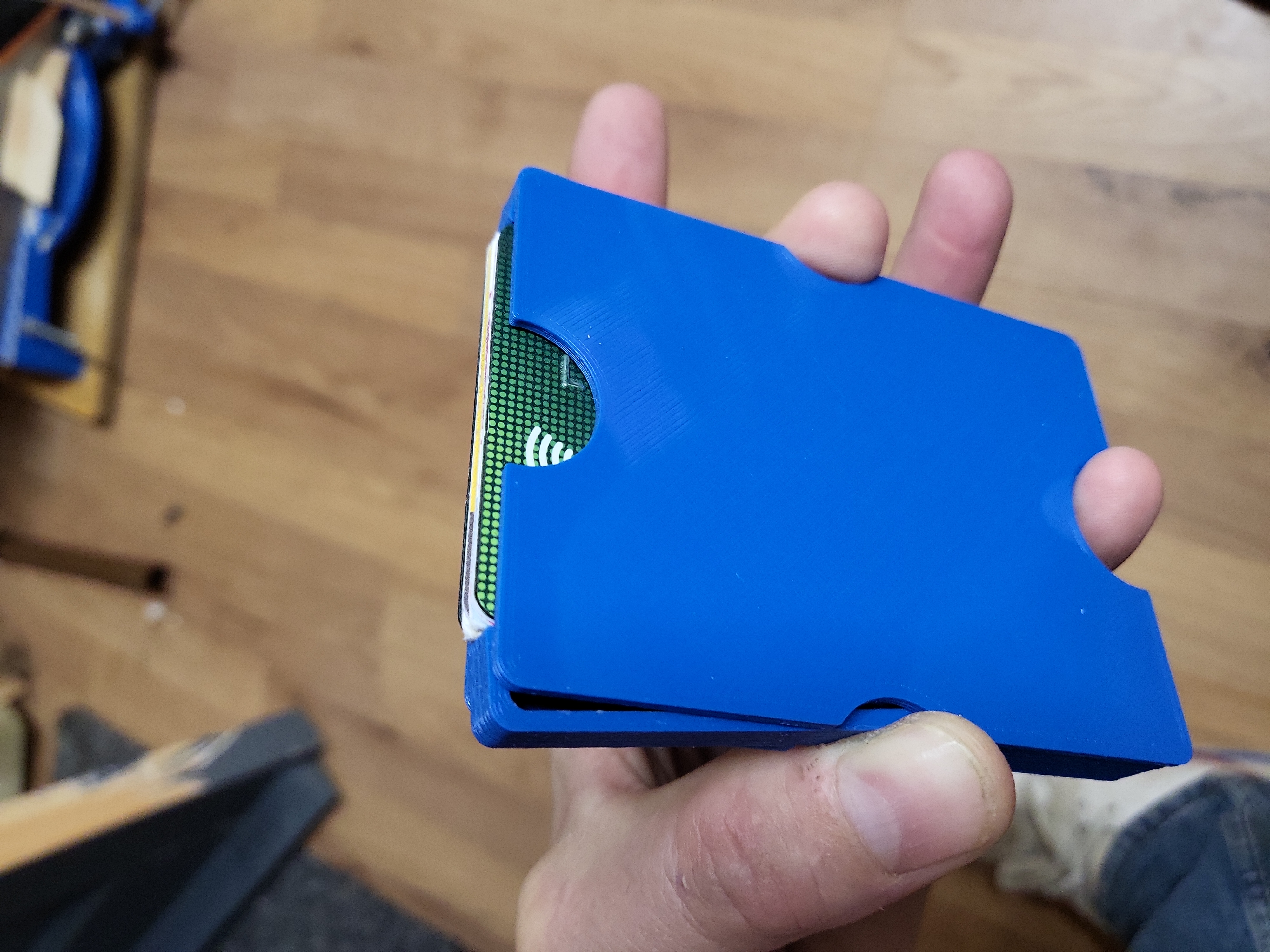 Wallet 2 (normal or RF shielding) 3d model