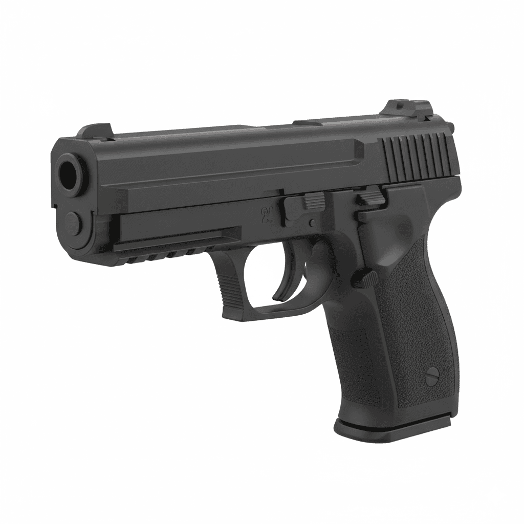 SIG Sauer SP2022 Duty Tactical Handgun 3d model