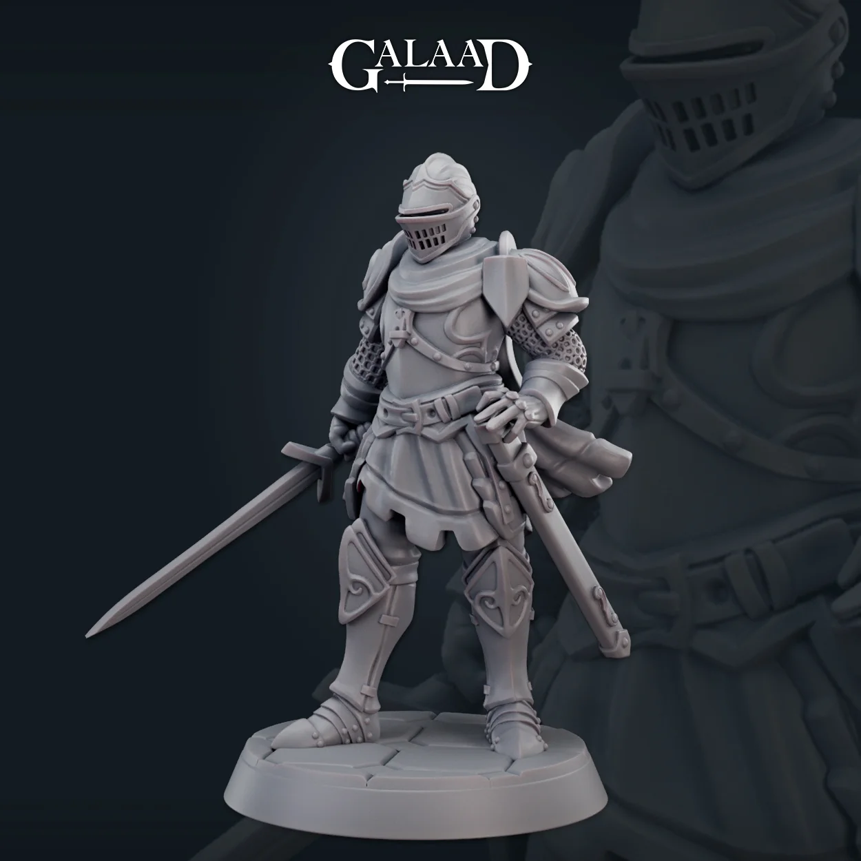 Dark fantasy Knight 03 3d model