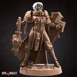 Diana, the War Sister Purifier (Painting Guide Included) 3d model