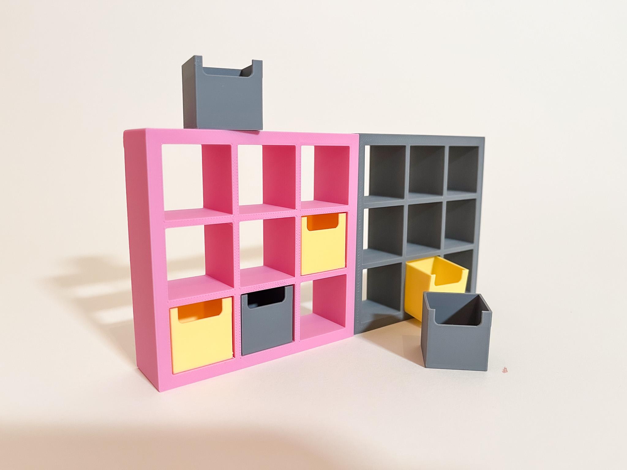 A dollhouse library 3d model
