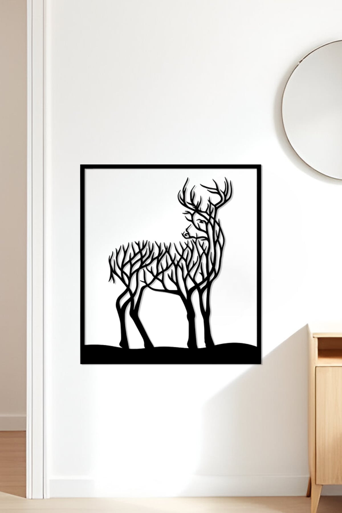Deer Wall Art, Wall Decor, Home Decor 3d model