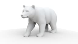 Bear 3D Model 3d model