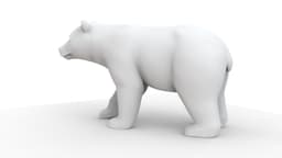 Bear 3D Model 3d model