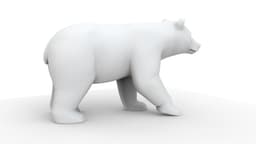 Bear 3D Model 3d model