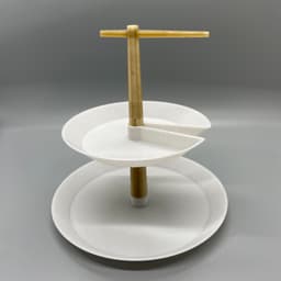 Two-Tier Jewelry Stand 3d model