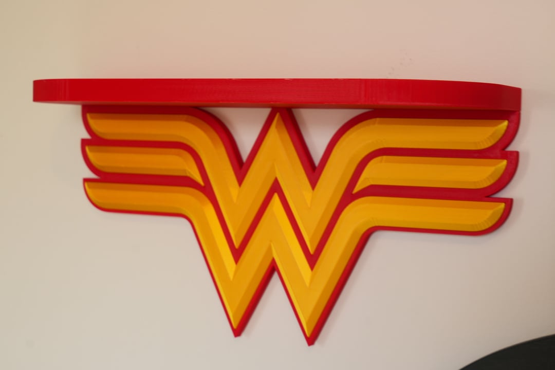 Shelf Wonder Woman 3d model
