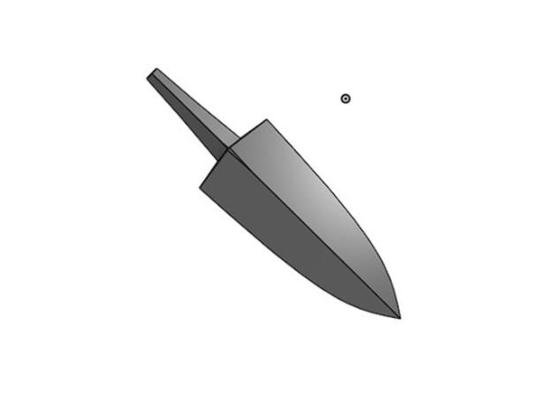 Gut's throwing Knife Berserk 3d model