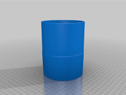 4" QuickConnect dust hose adaptor with asymmetrical inner diameter tapers to adapt different fittings 3d model