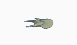 Fan blade model - FREE 3d model