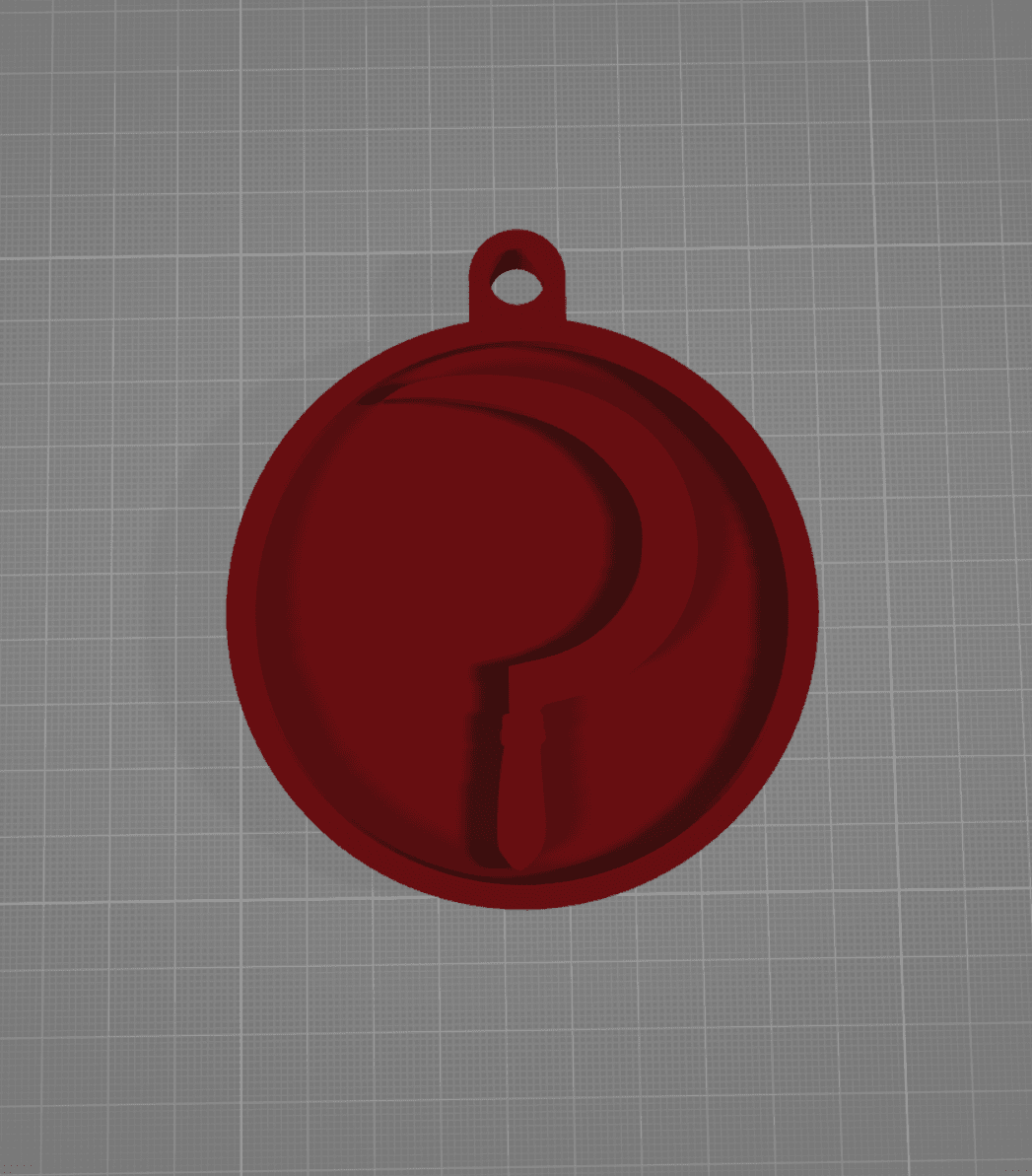 Red Rising Individuals Keychains 3d model