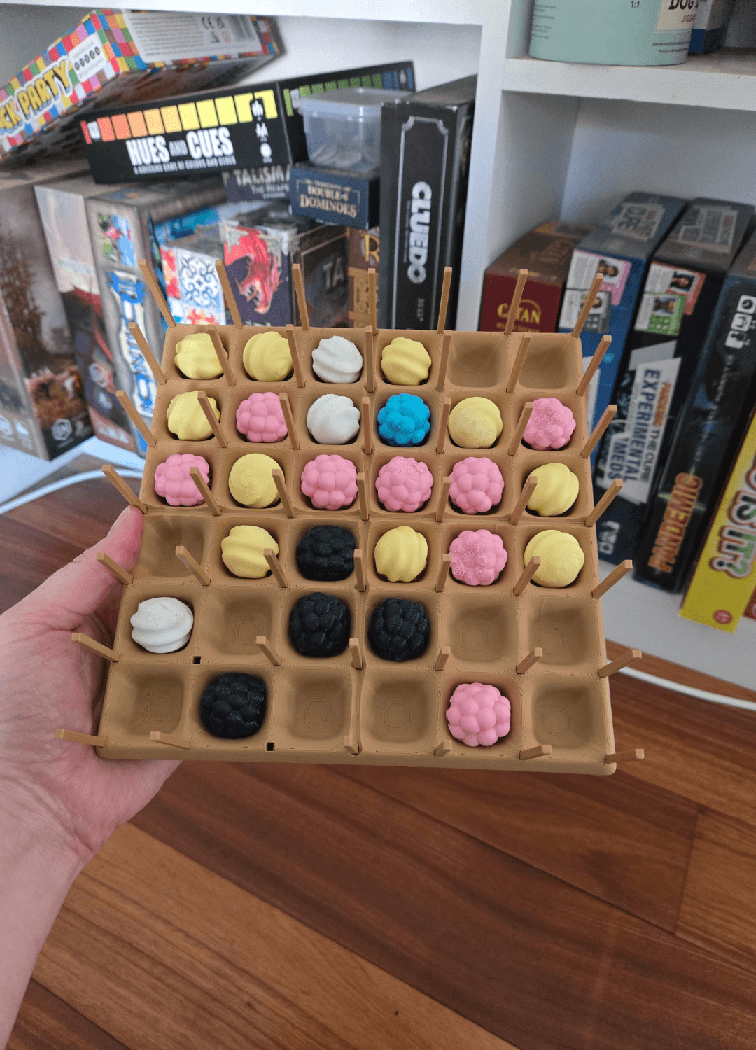 Waffle Bouncy Connect Four 3d model