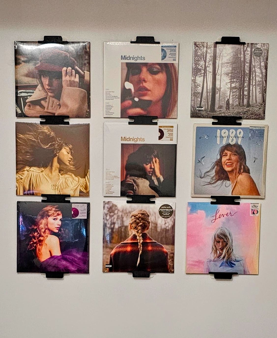 3M Command Strip Remix of Vinyl Record Wall Mount 3d model