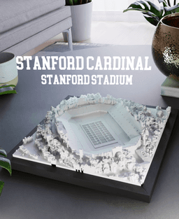 Stanford Cardinal - Stanford Stadium 3d model