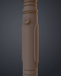 Darth Malak's Lightsaber - Star Wars 3d model