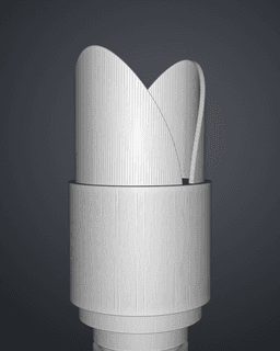 Darth Malak's Lightsaber - Star Wars 3d model