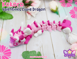 Kokoro Cupid Angel Dragon 3d model