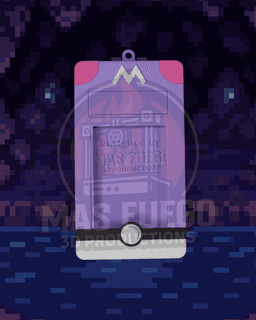 Master Ball - PSA - Top Loader - Slab Masters - Graded Card Cover - Necklace 3d model