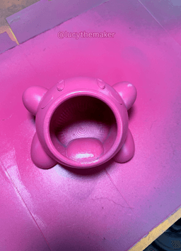 Coffee Knock Box - Kirby 3d model