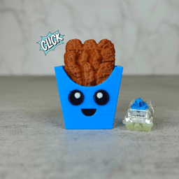 Clicky Nuggets (Keycap Fidget Toy) 3d model