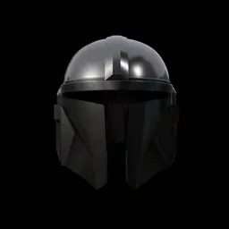 Mandalorian Helmet - Star Wars 3d model
