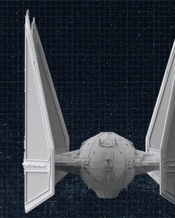 TIE/IN Interceptor - Star Wars 3d model
