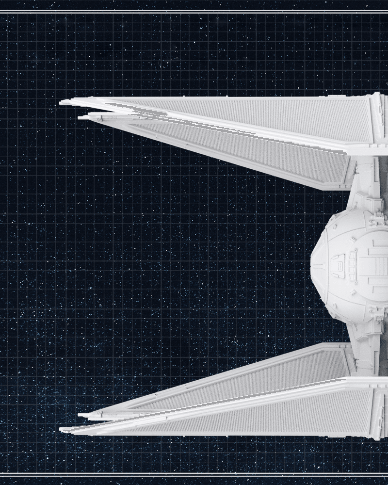 TIE/IN Interceptor - Star Wars 3d model
