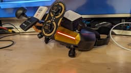 Walksnail Goggle X LED Cover with HDZero and Steadyview X 3d model