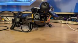 Walksnail Goggle X LED Cover with HDZero and Steadyview X 3d model