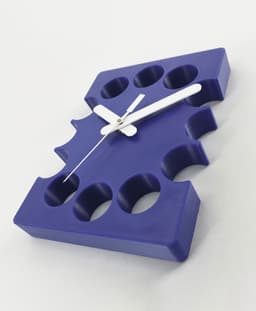 Slice Clock - Wall Desk Kitchen Clock 3d model