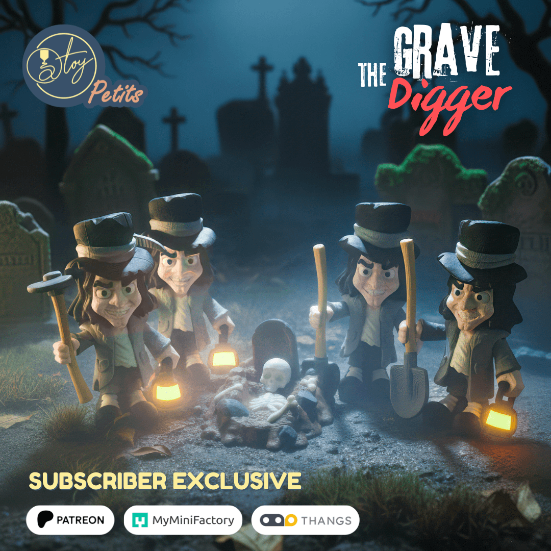 The Grave Digger 3d model