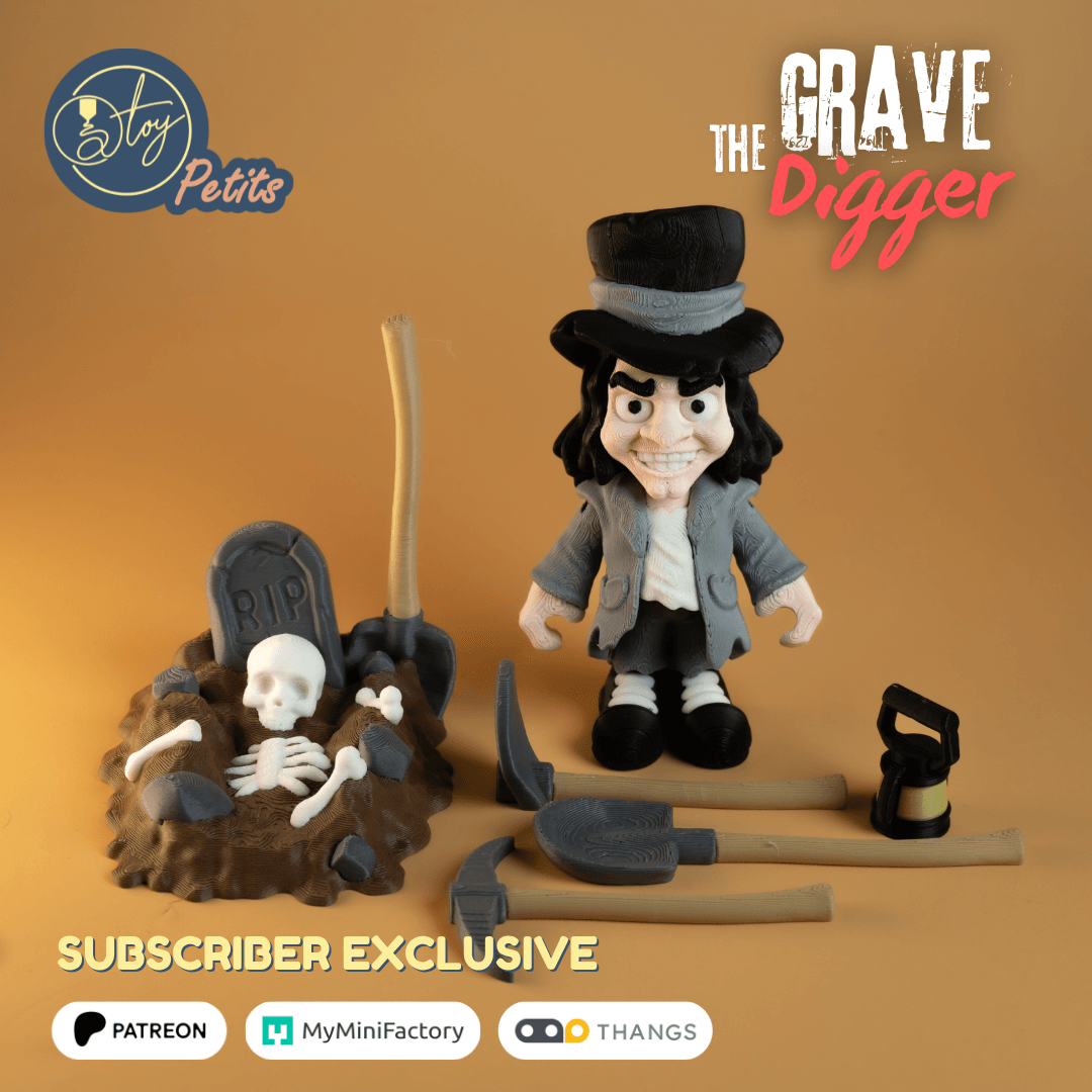 The Grave Digger 3d model