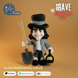 The Grave Digger 3d model