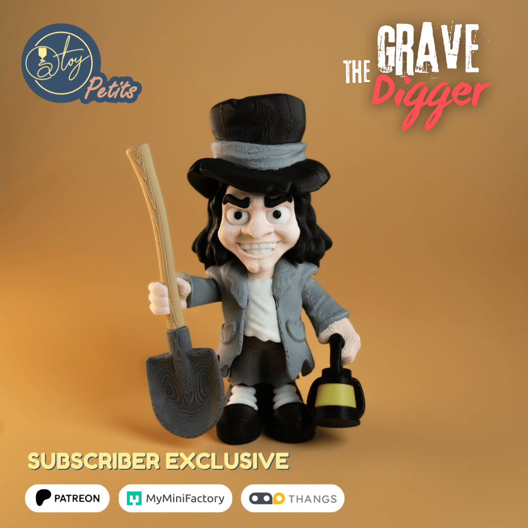 The Grave Digger 3d model