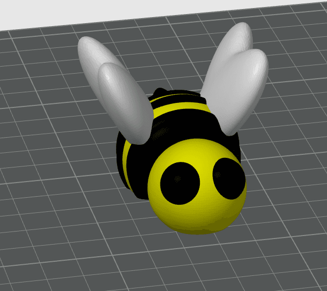 Cute Flexi Bee 3d model