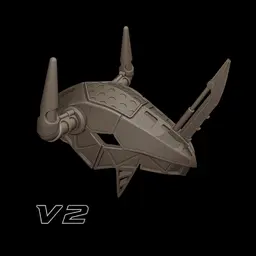 Bionicle Wargreymon Helm V2 3d model