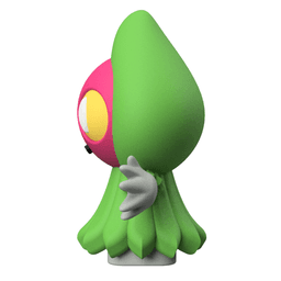 3D Printable Cute Cryptid Flatwoods Monster Art Toy Figure 3d model