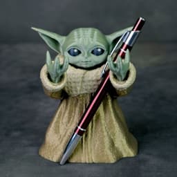 Grogu Grip – The Baby Yoda Pen Holder! 3d model