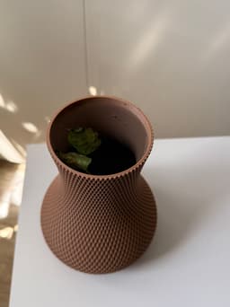 The Kōshi Knurl Vase | Watertight 3d model