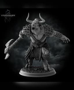 (75mm) Minotaur 3d model