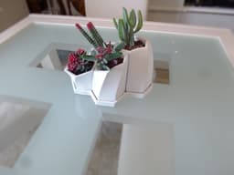 Honeycomb Planter 3d model