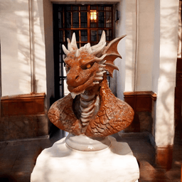 Copper Head Dragon 3d model