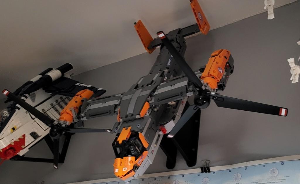 Lego 42113 Tilt-Rotor Wall Mount  3d model