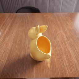 Bunny Container - Easter Desk Organizer 3d model