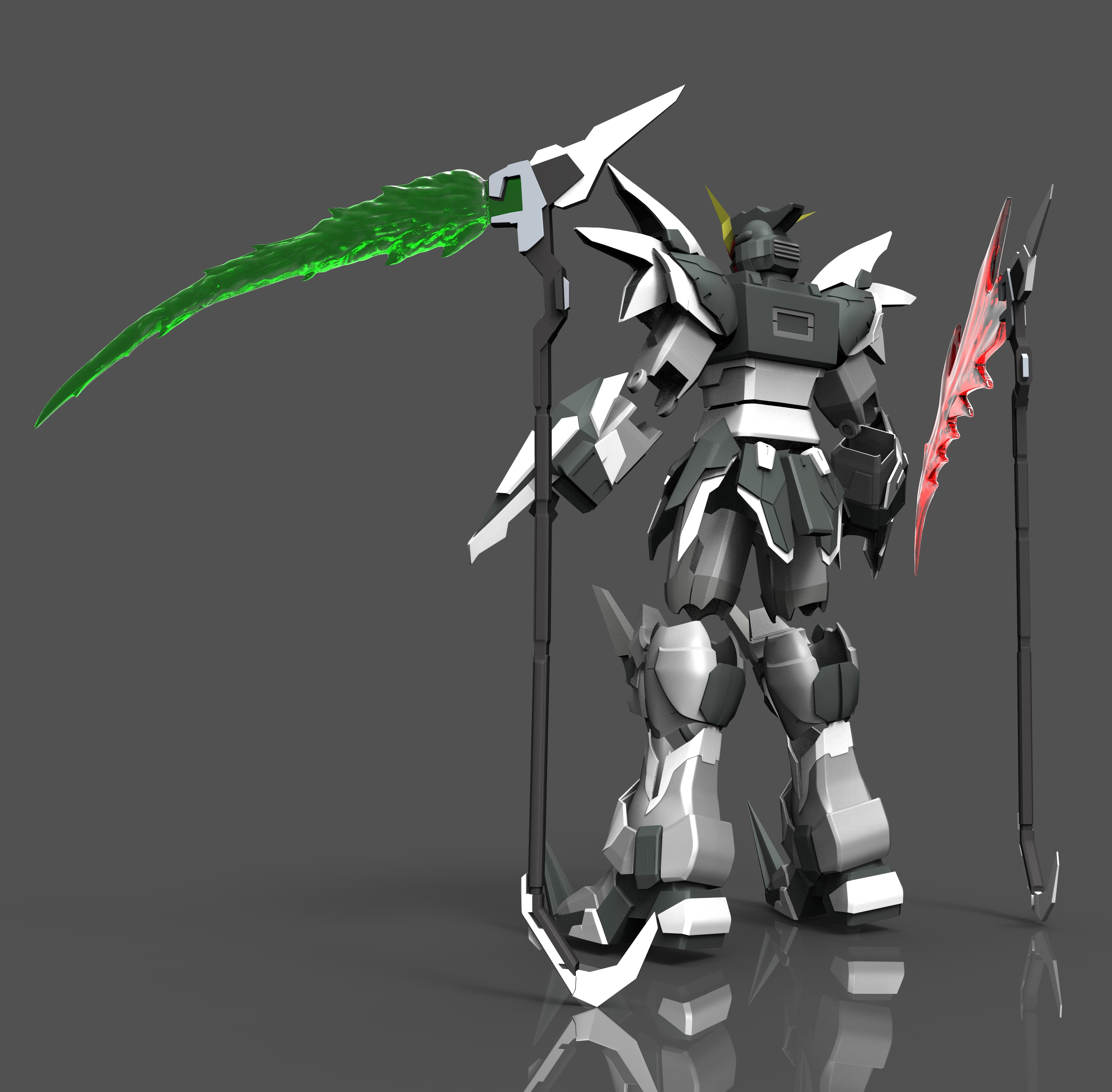 Deathscythe Armor 3d model