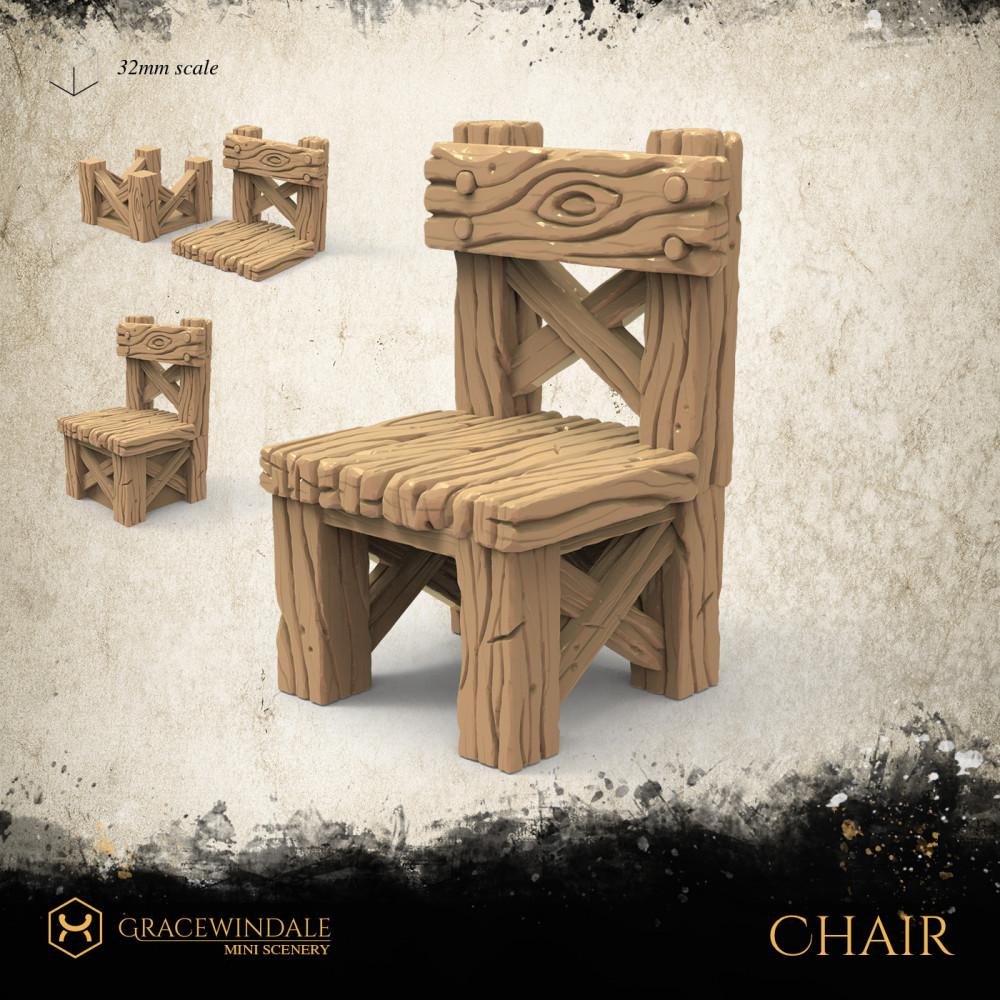 Simple Chair 3d model