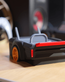 Hoonitruck Bed - Desk Organizer (attached to front end release) 3d model