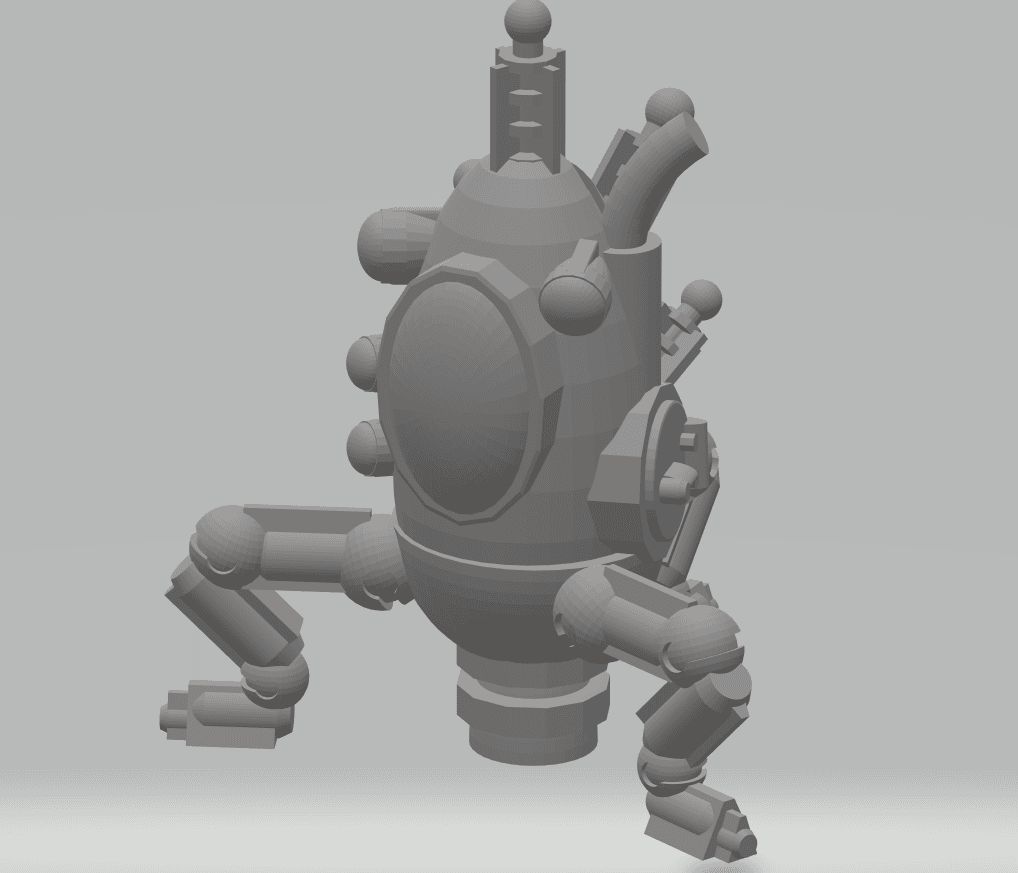 FHW The Hard boiler Automaton 3d model