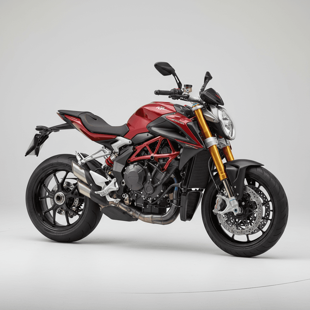 MV Agusta Rivale800 Naked Motorcycle 3d model