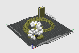 Articulated Snake 005 - Spring - Print in place - No supports - 3mf - STL 3d model